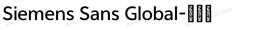 Siemens Sans Global字体转换